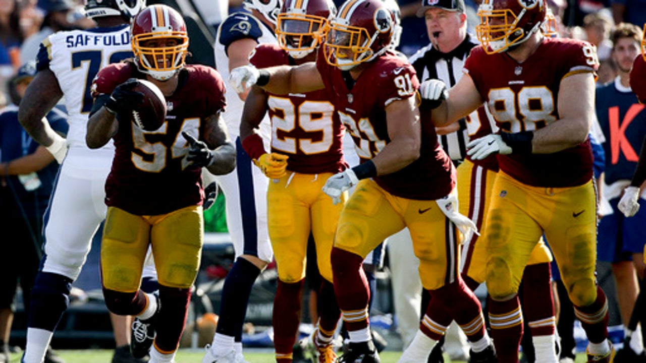 Banged-up Redskins not getting Cravens back this season